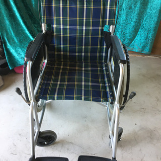 カワムラサイクル　スチール製介助用車椅子　車いす