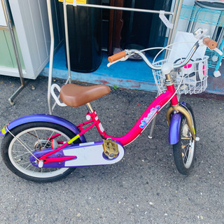 🌸サギサカ　ジュニア　16インチ　自転車