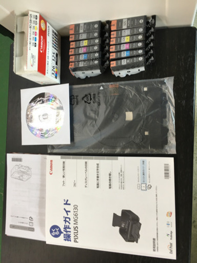 SE0379   ★未使用　 Canon インクジェットプリンター複合機 PIXUS MG6130BK ブラック