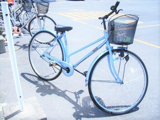 自転車 27インチ ブルー shikishima VERS 苫小牧西店