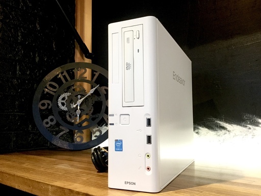 店頭にて売約済み。ご覧頂きありがとうございました。【一宮でWindows10搭載機！2014年製 デスクトップPC　第四世代 core i5 EPSON Intel HDD500GB】一宮市のパソコン屋 Mr.Carnival（ミスカニ）です！パソコン修理・中古パソコンの販売、iPhone&iPad修理店【クレカ&PayPay&メルペイ使えます！】受け渡しは店舗にて(^^)/【デスクトップパソコン エプソン デスクトップ RAM4GB】