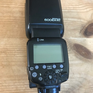 キヤノン スピードライト フラッシュ 600EX-RT 専用ケース、台座付 良品の画像