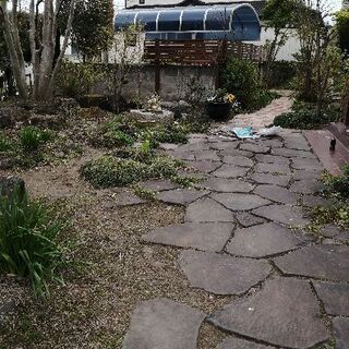 庭石　敷石多数お譲りします(取引中)の画像