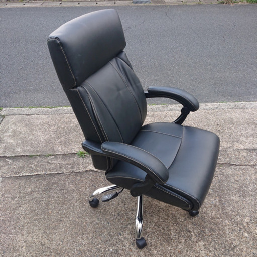 #KM45 リクライニングワークチェア ジズBK ニトリ 値下げ