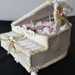 お値下げしました。プリザーブドフラワーinグランドピアノ
