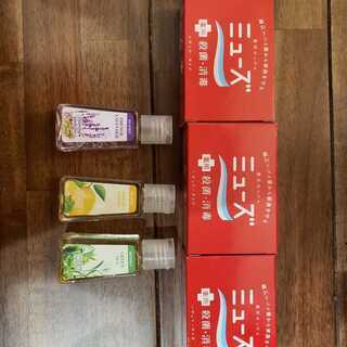 未使用品　べスプリットハンドジェル　3本　ミューズ　固形石鹸３個