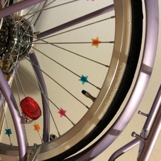 新品　女の子自転車の画像