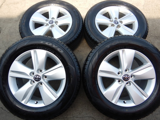 美品♪　ハリアー純正　１７インチ　タイヤ溝たっぷり！ハリアー、ＲＡＶ４