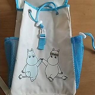 【新品未使用】ムーミン 子供用 リュック　300円の画像