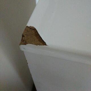 ※商談中　白タンス　キズ汚れありの画像