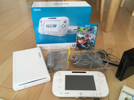 WiiUとWiiのセット リモコン3つ ソフト4本