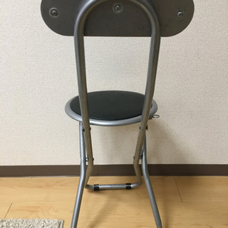 折りたたみ式パイプ椅子　スリムの画像