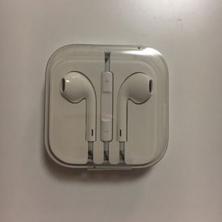 未使用品　iPhone  純正イヤホンの画像