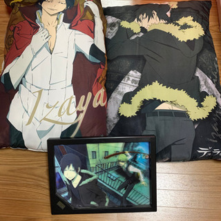 【お取引決定しました】⭐️デュラララ!!⭐️イザヤクッション2つ...