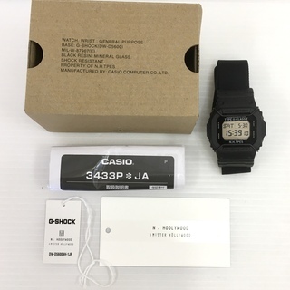 CASIO カシオ N.HOLLYWOOD×G-SHOCK コラボモデル DW-5600NH-1JR クォーツ ブラックの画像