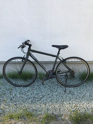 美品 クロスバイク bianchi romaⅡ ビアンキ ローマ2 防犯登録・スタンド付き