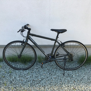 美品 クロスバイク bianchi romaⅡ ビアンキ ローマ2 防犯登録・スタンド付き