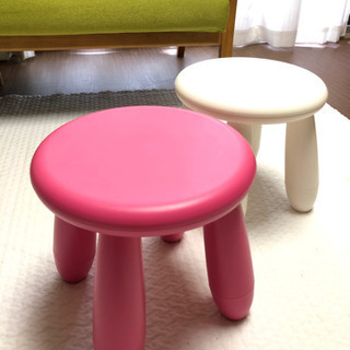 【IKEA】子供用イス　MAMMUT マンムット