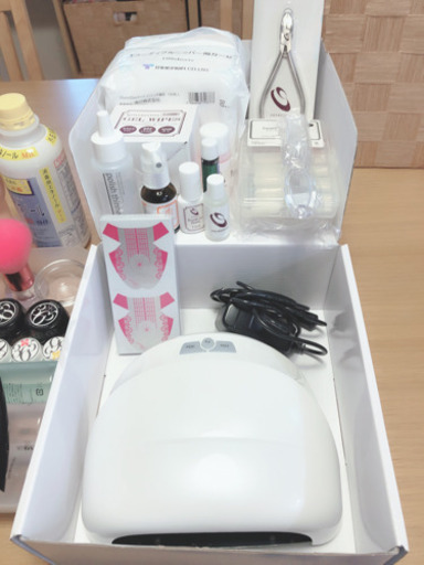 値下げしましま！   ヒューマンアカデミー ジェルネイル検定(初.中.上級)のネイルセット
