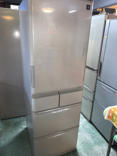 SHARP ノンフロン冷凍冷蔵庫　SJ-W411E-N 2018年製　美品　中古