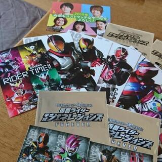 平成仮面ライダー ポストカードの画像