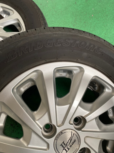 タイヤホイールセット13インチブリジストンバリ山　　2018年製