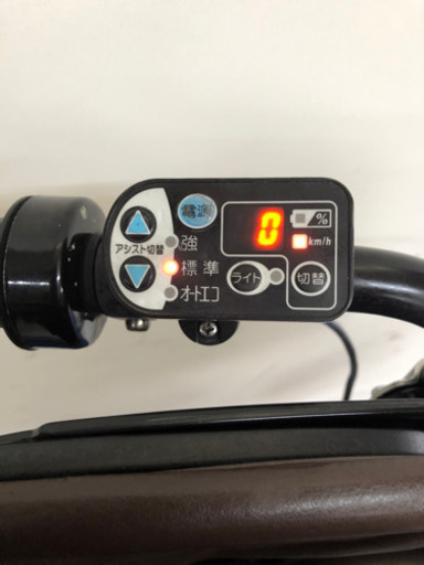 ブリヂストン アンジェリーノ　20インチ 3人乗り　8.9ah 黒　電動自転車　電動アシスト