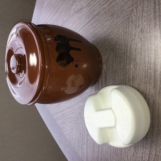 【差し上げます】中古：梅干し用かめ