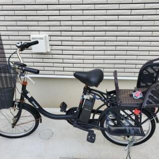 【終了】子供乗せ電動ギア付き自転車（パーツ取りにもどうぞ）