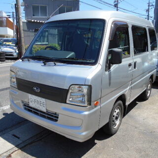 平成２０年式　スバル　サンバーバン　トランスポーター　Ｗエアバッ...