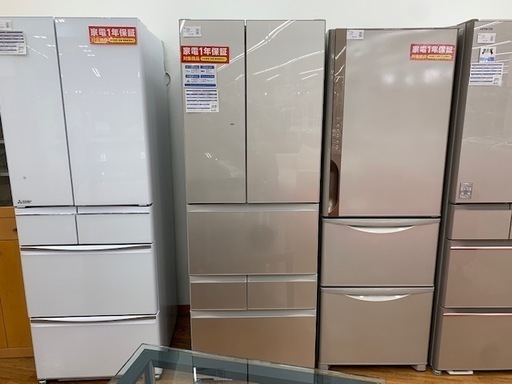 【価格見直し】TOSHIBA　6ドア冷蔵庫【トレファク所沢店】