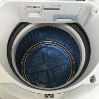 【人気のプラズマクラスター】SHARP 洗濯機の画像