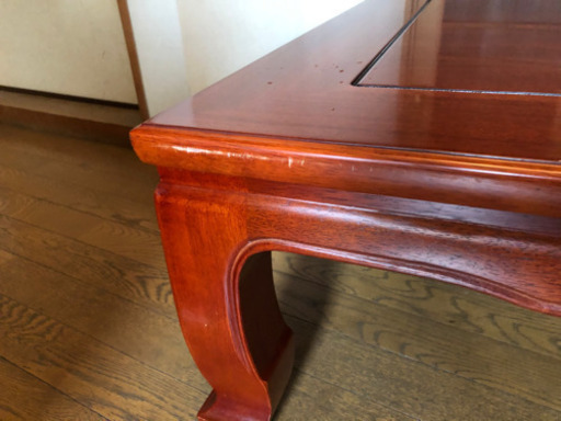カリモク家具のローテーブルをお譲りします。