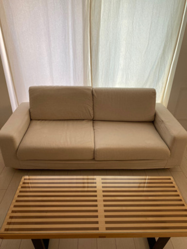 無印良品2.5シーターソファ3年使用