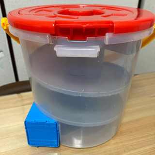 【無料・中古品】トミカバケツ ※訳あり