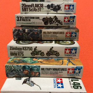 ［タミヤ］ミリタリーミニチュア他全7点