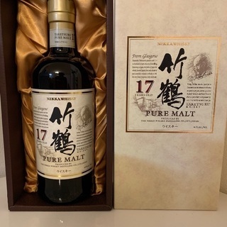 早い者勝ち28日受け渡し限定竹鶴17年　化粧箱入り新品未開封
