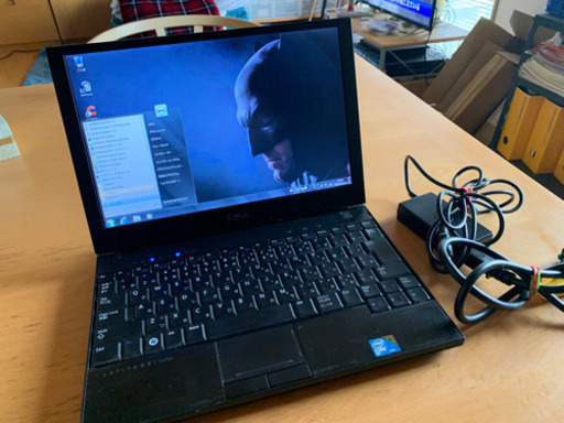 名機DEll latitude E4200を激安で！超軽量機　敢えてのWin7 小型ACアダプター付属