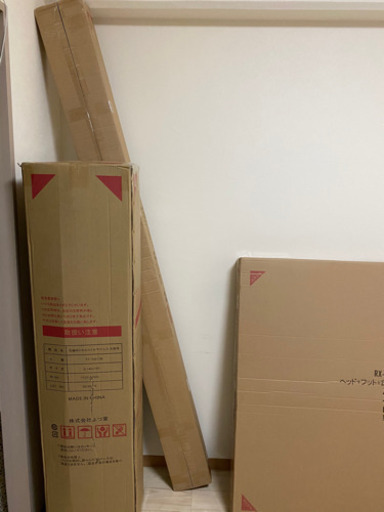 新品セット　ダブルベット＋マットレス付き