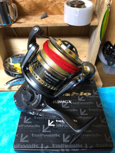 大物用リール　テイルウォーク  クロシオ ６３HXG