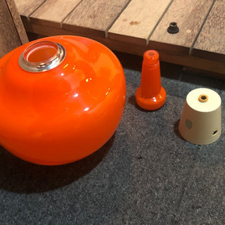 昭和レトロ照明　オレンジの画像