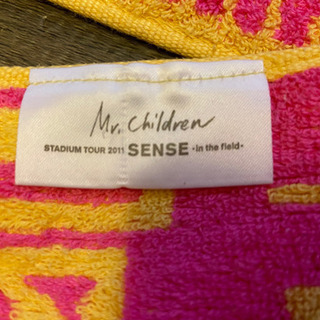 Mr.Children 2011 ツアーグッズ　タオルの画像