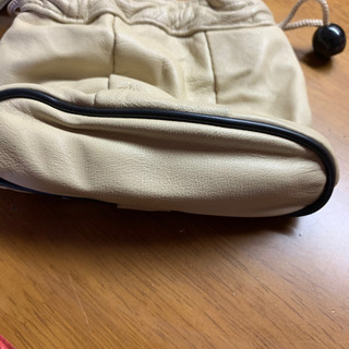 ラム革　ポーチ　美品　格安の画像