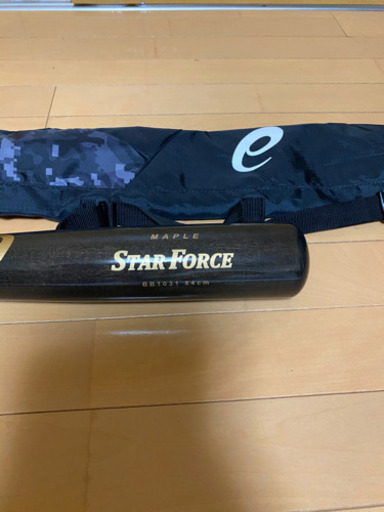 (受け渡し予定者決定)asics STARFORCE メイプル木製バット