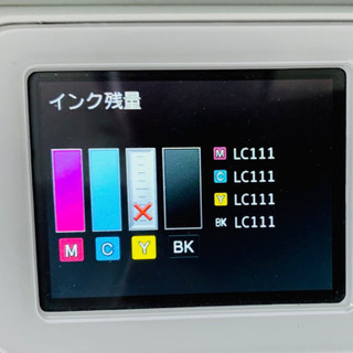 プリンター(イエローインクなし)の画像