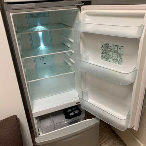 【美品】1〜2人用冷蔵庫(Panasonic NR-B173W-S)