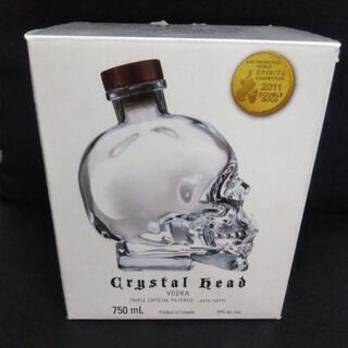 新品クリスタルヘッド　Crystal head　ウォッカ　750ml　40％　ドクロ　ガイコツ　お酒の画像