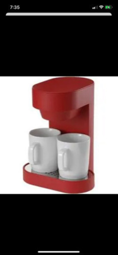 【最終価格☆未使用】マグカップ付コーヒーメーカー