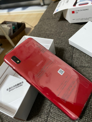 Galaxy A20 レッド 32 GB UQ mobile