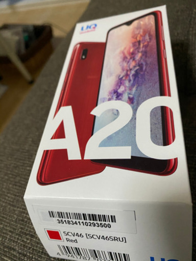 Galaxy A20 レッド 32 GB UQ mobile